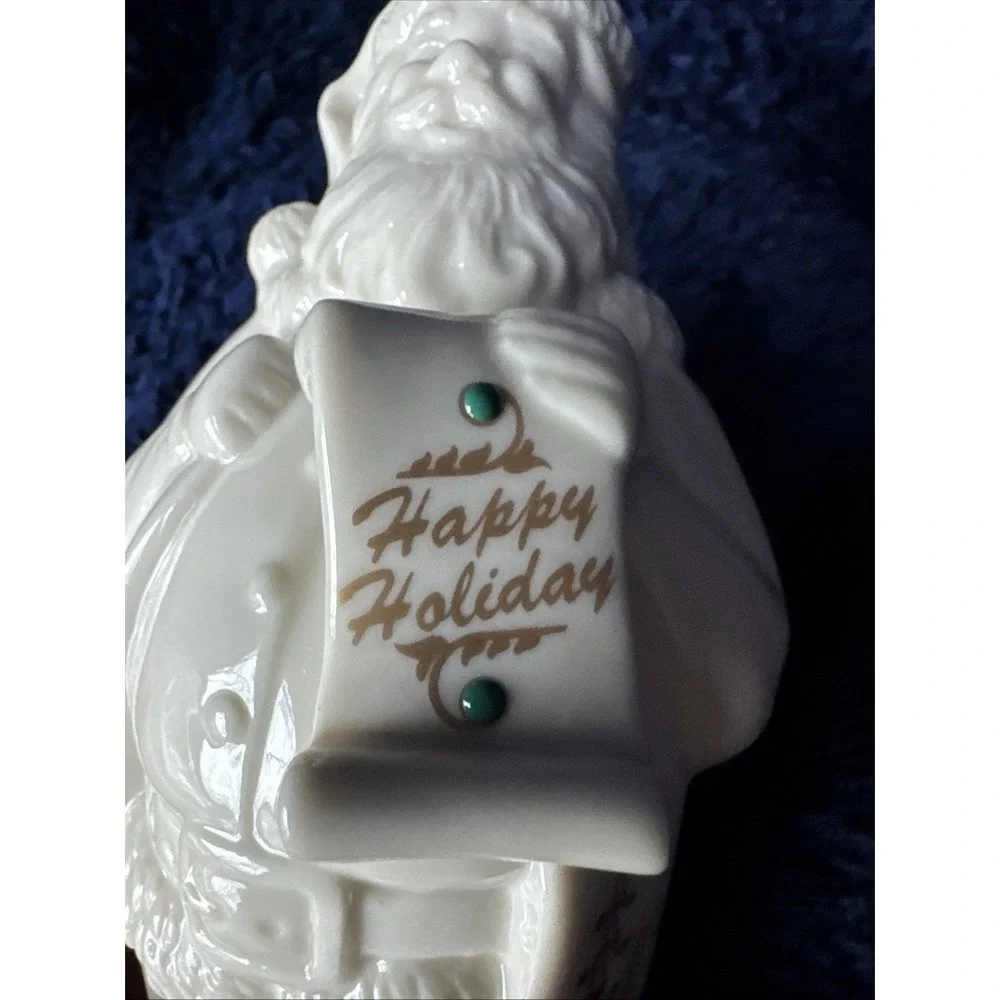 Lenox China‎ Jewels Santa with Scroll 7
